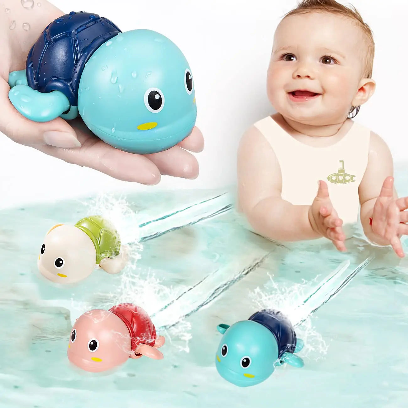 Baby Bath Water Toys Set